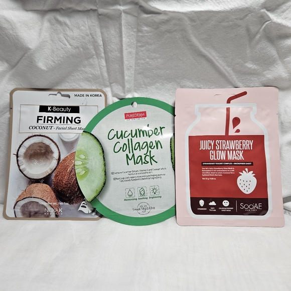 Face Masks Set of 5 - Picture 2 of 4